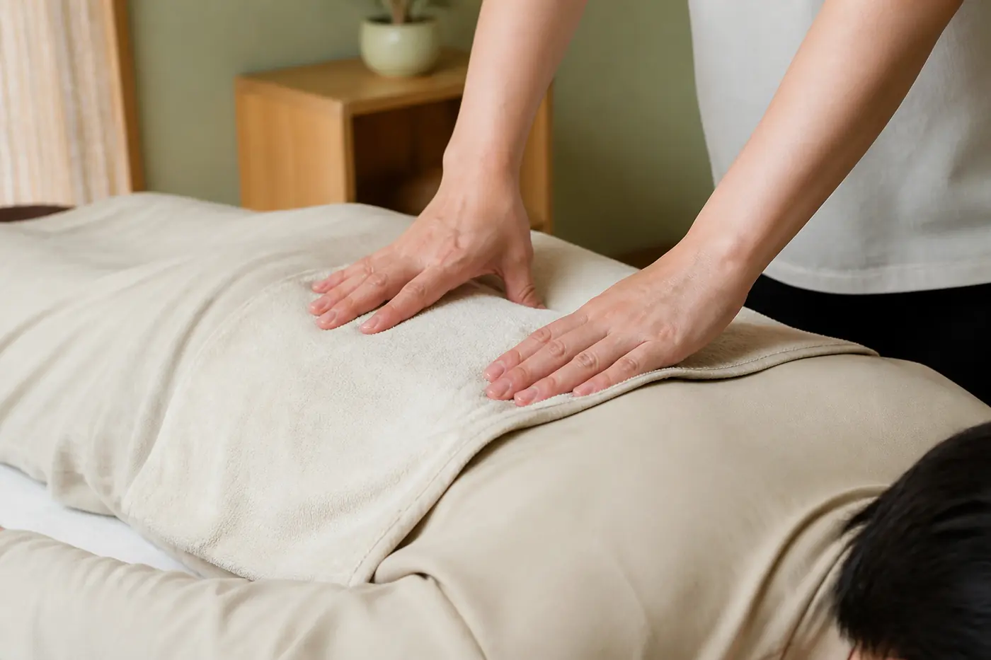 Massage du dos près de Meyreuil